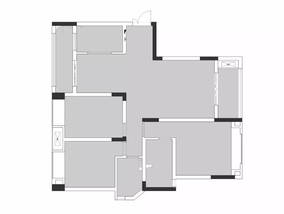 龙湖紫云台——108㎡原木风现代日式住宅  大可筑作设计-59