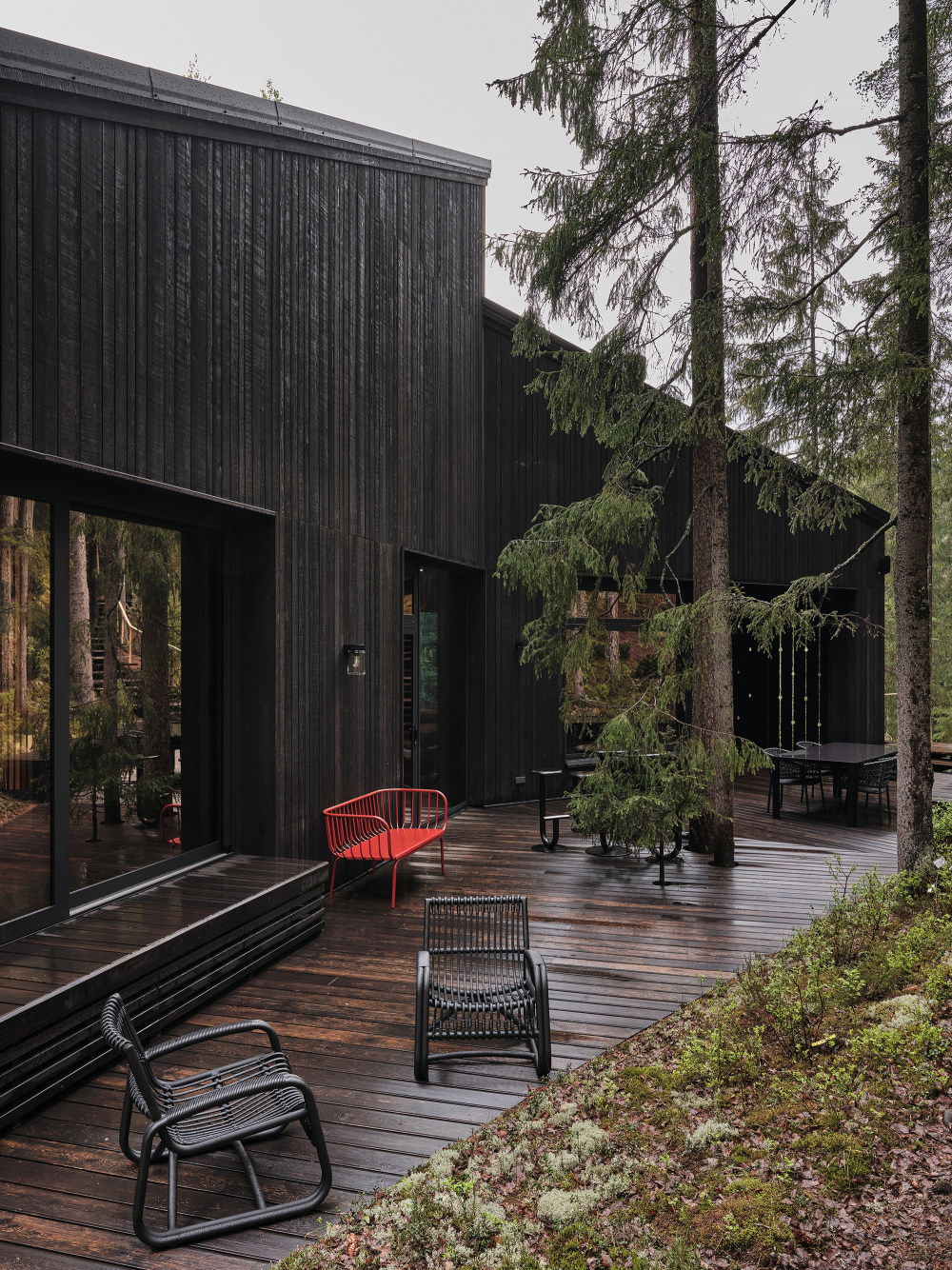 俄罗斯 Hill House 度假别墅丨Horomystudio-17