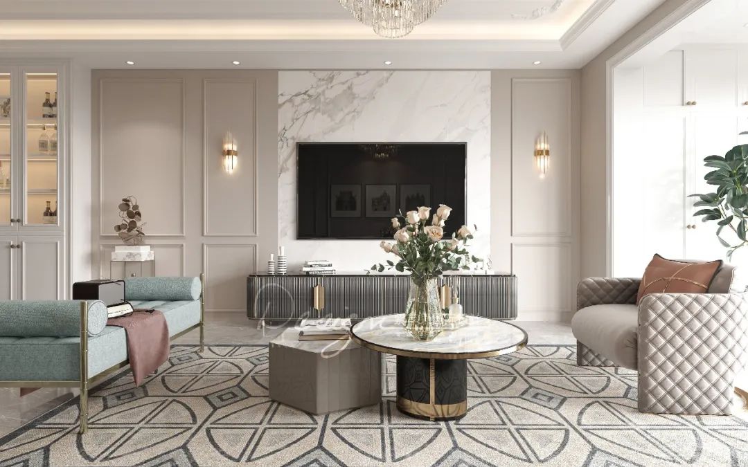 奶油色的温柔 · 打造治愈系的家居空间丨紫苹果装饰-61