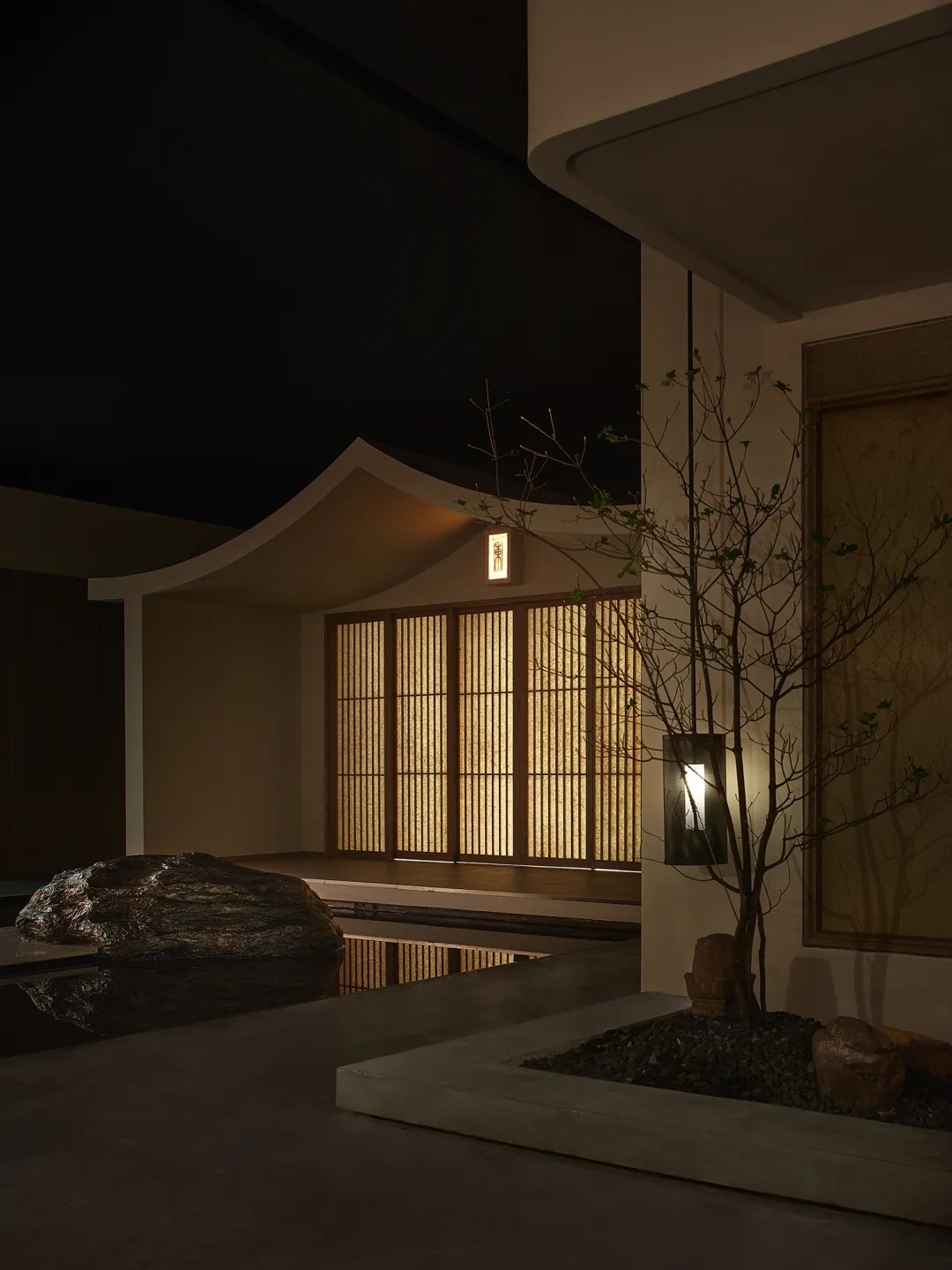 鸣辉正本料理宁波东部店丨中国宁波丨李一设计师事务所-133