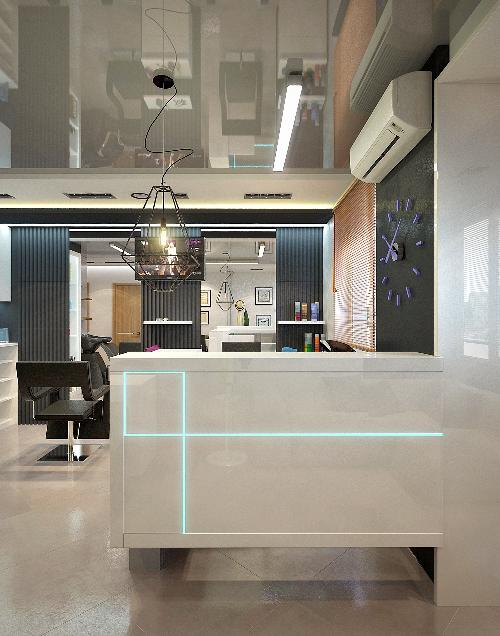 50平米美容沙龙设计项目（现代风格  莫斯科）丨俄罗斯莫斯科-14