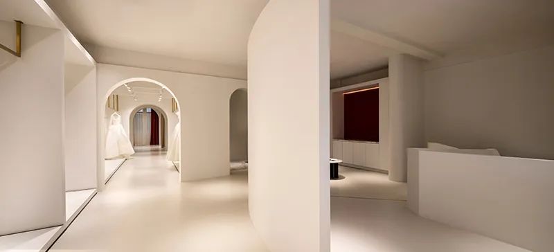 绍兴诸暨白色婚纱店,浪漫美学空间-60