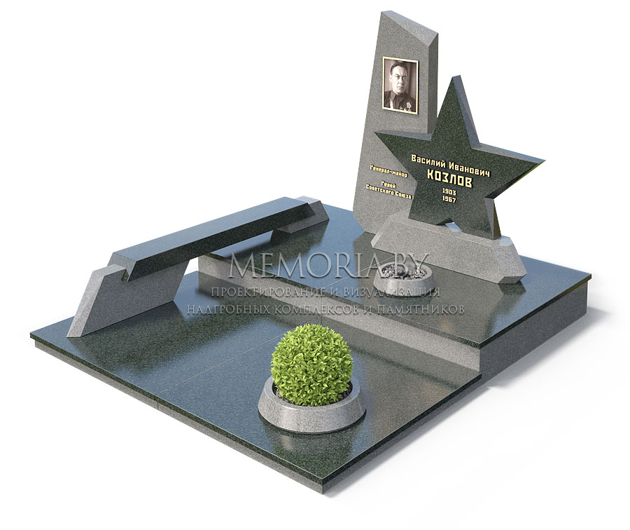 纪念性花岗岩陵园纪念综合体31号-3