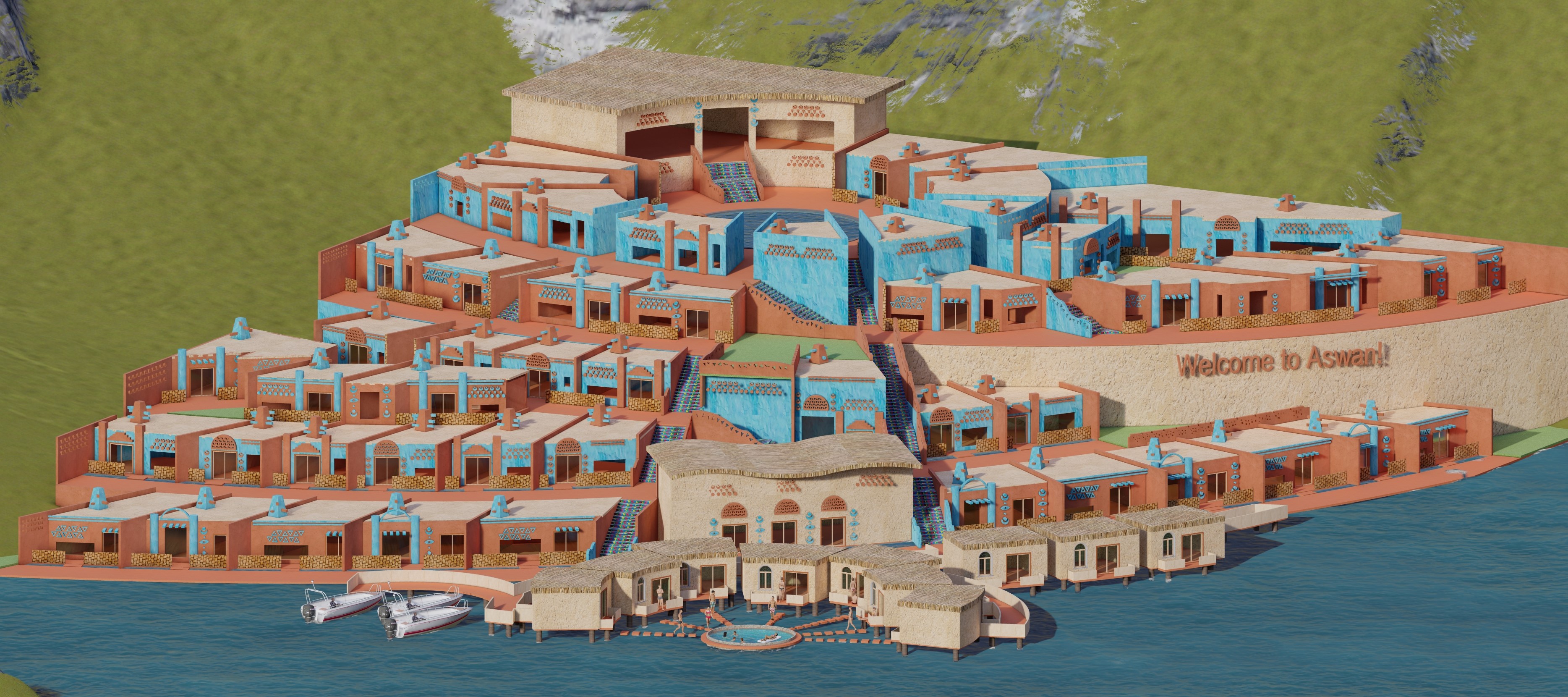 阿斯旺旅游方言度假村丨EgyptAswan-29