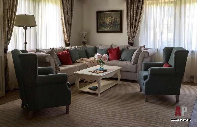 2层别墅室内设计（带坎蒂和普罗旺斯风格元素）丨俄罗斯莫斯科丨Зеленецкая Варвара,Петухова Мария-30