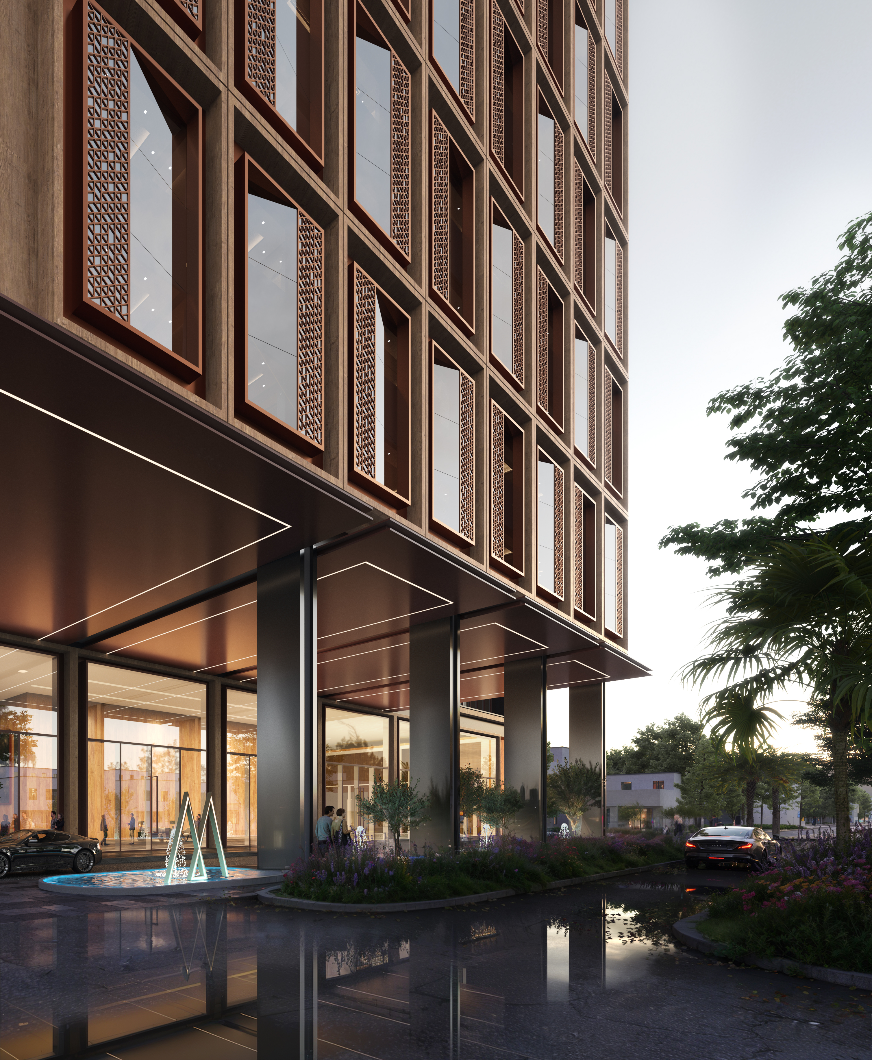 TarkinCG-KAFD Hotel with Skypool Visulization-0