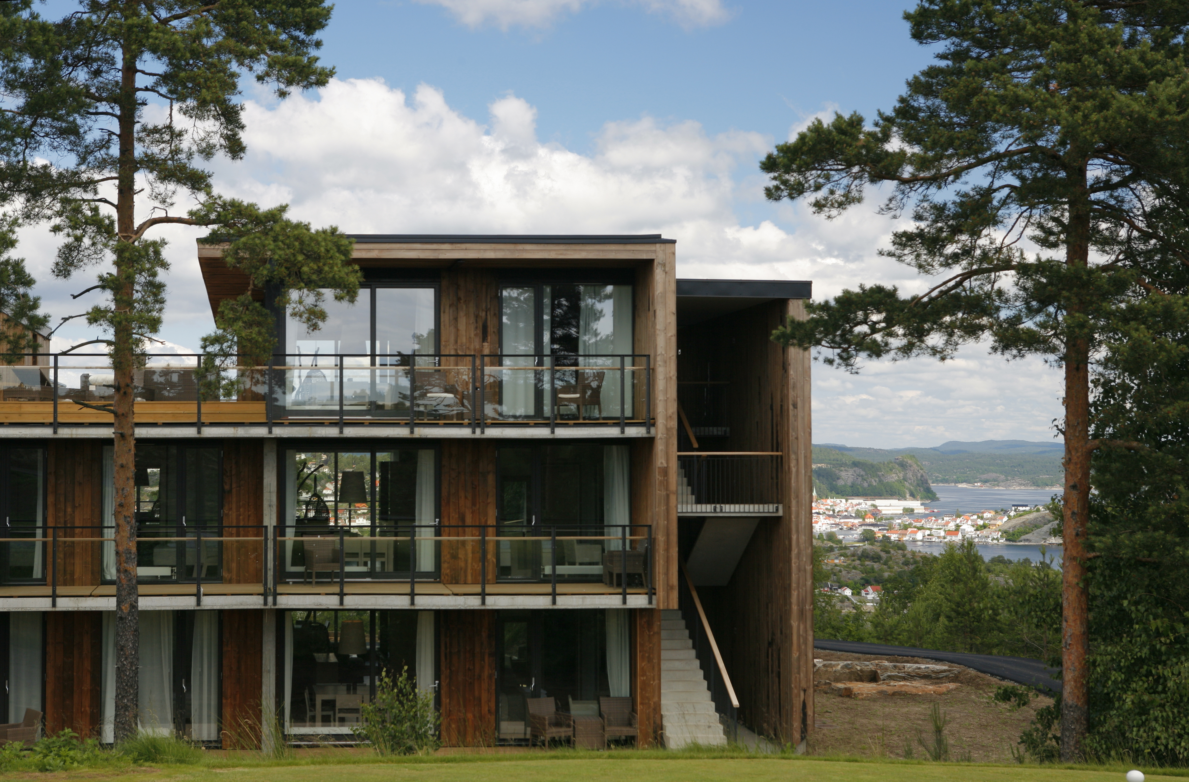 克拉格勒度假酒店（朗德哈根） 
注：lundhagem 可能是这个酒店所在的特定地名或区域名称，音译为朗德哈根，具体使用时可根据实际准确地名进行调整 丨挪威丨Lund Hagem Arkitekter AS-24