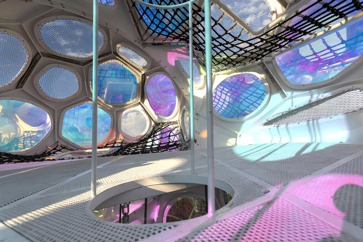 马尔马拉广场云团游戏装置-22