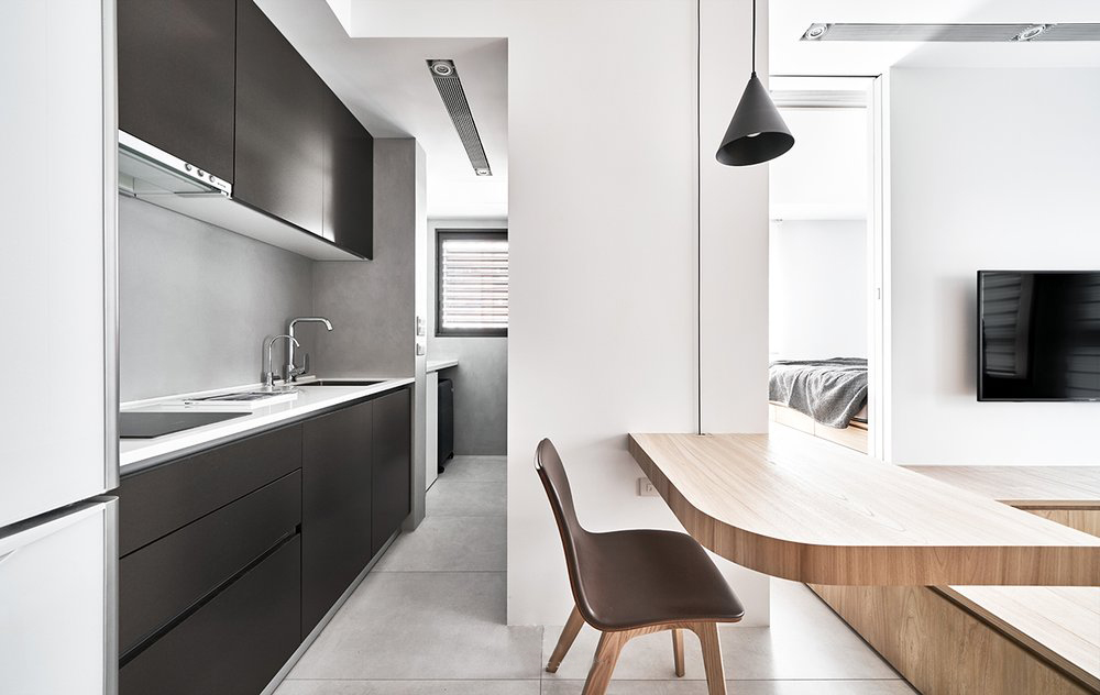 30 平米双人居小公寓家装设计-5