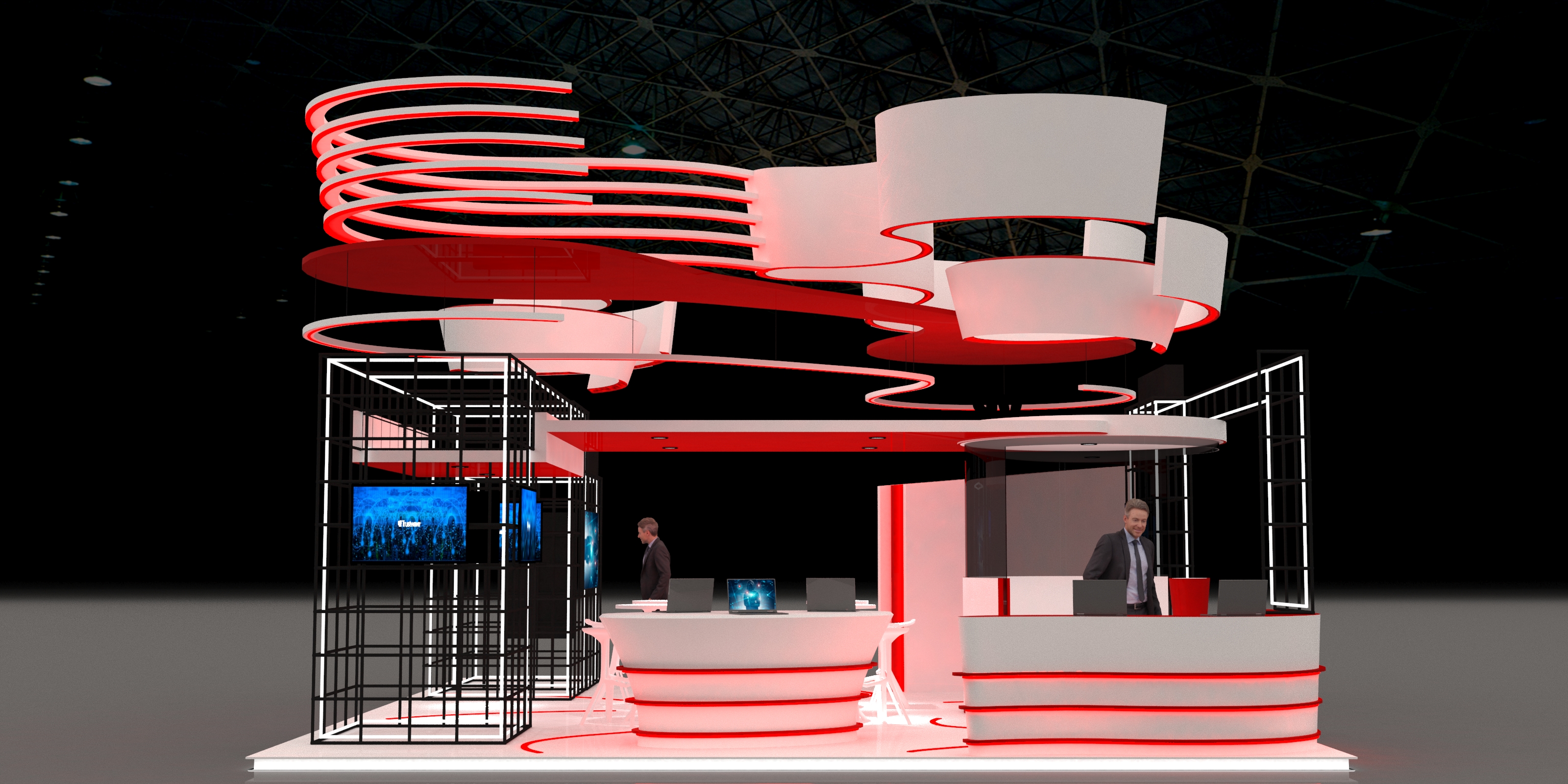 Singtel / Trustwave Booth-4