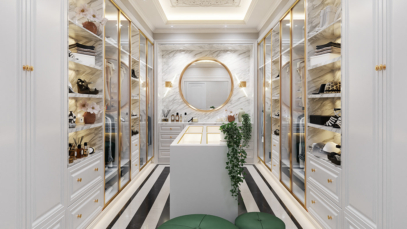 卡塔尔顶层豪华公寓设计丨Angel Medina-13