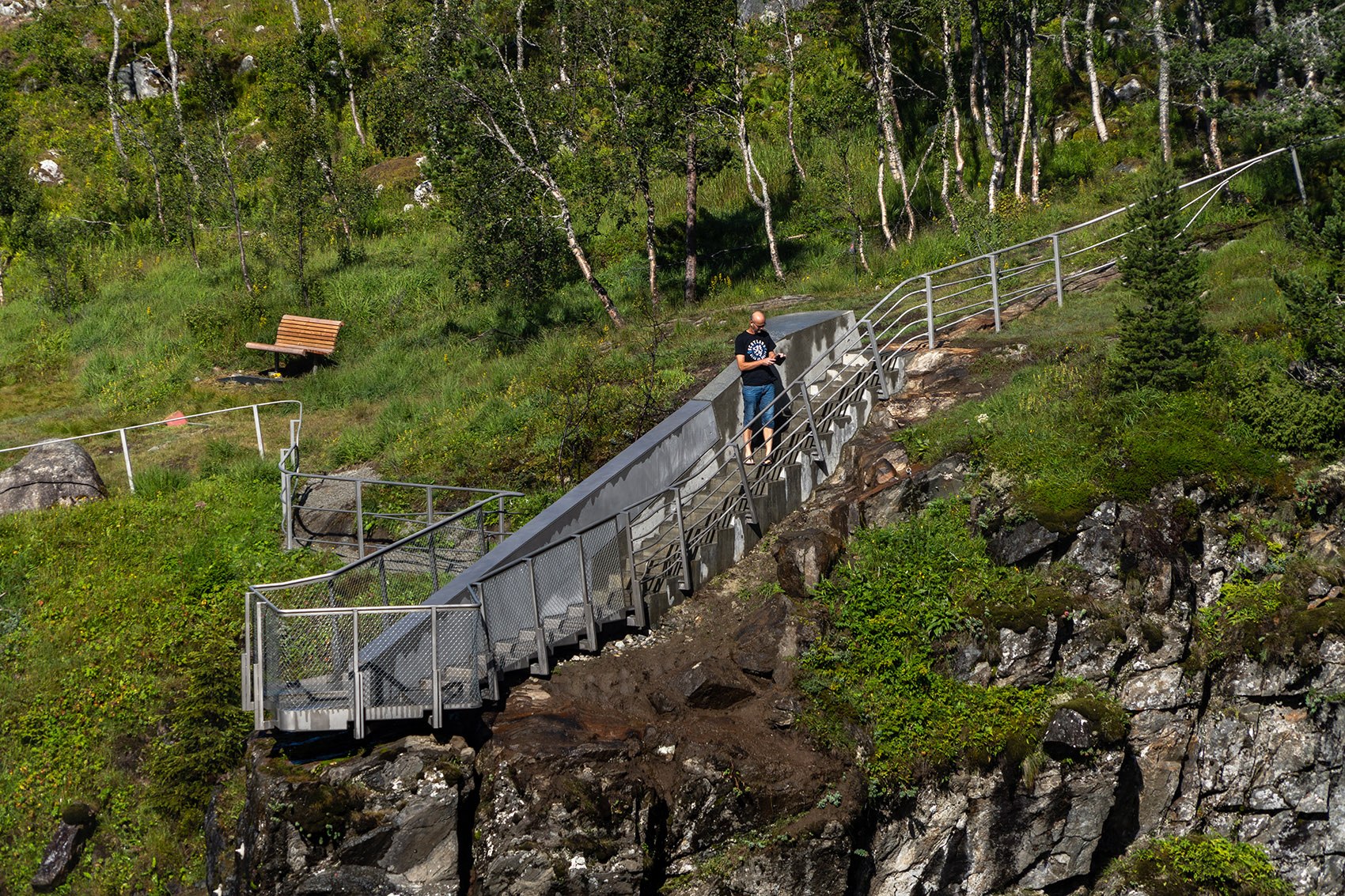 Vøringsfossen步行桥，挪威 / Carl-Viggo Hølmebakk-67