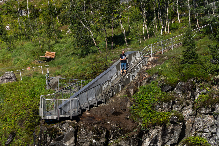Vøringsfossen步行桥,挪威 / Carl-Viggo Hølmebakk-67