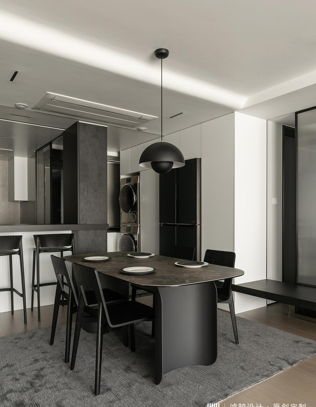 110㎡禁欲系现代风住宅-15