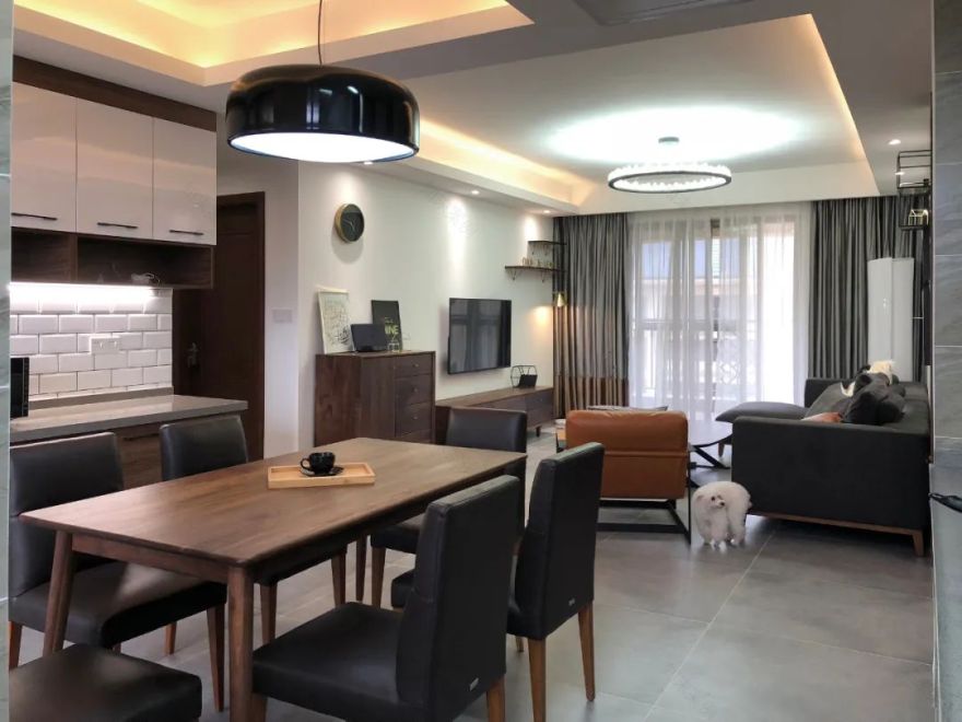 《风情墨尔本》 | 黑灰白木,金色点缀,展现空间层次与质感-15