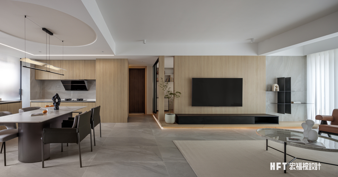 140㎡现代简约风住宅设计丨中国成都丨成都宏福樘设计-23