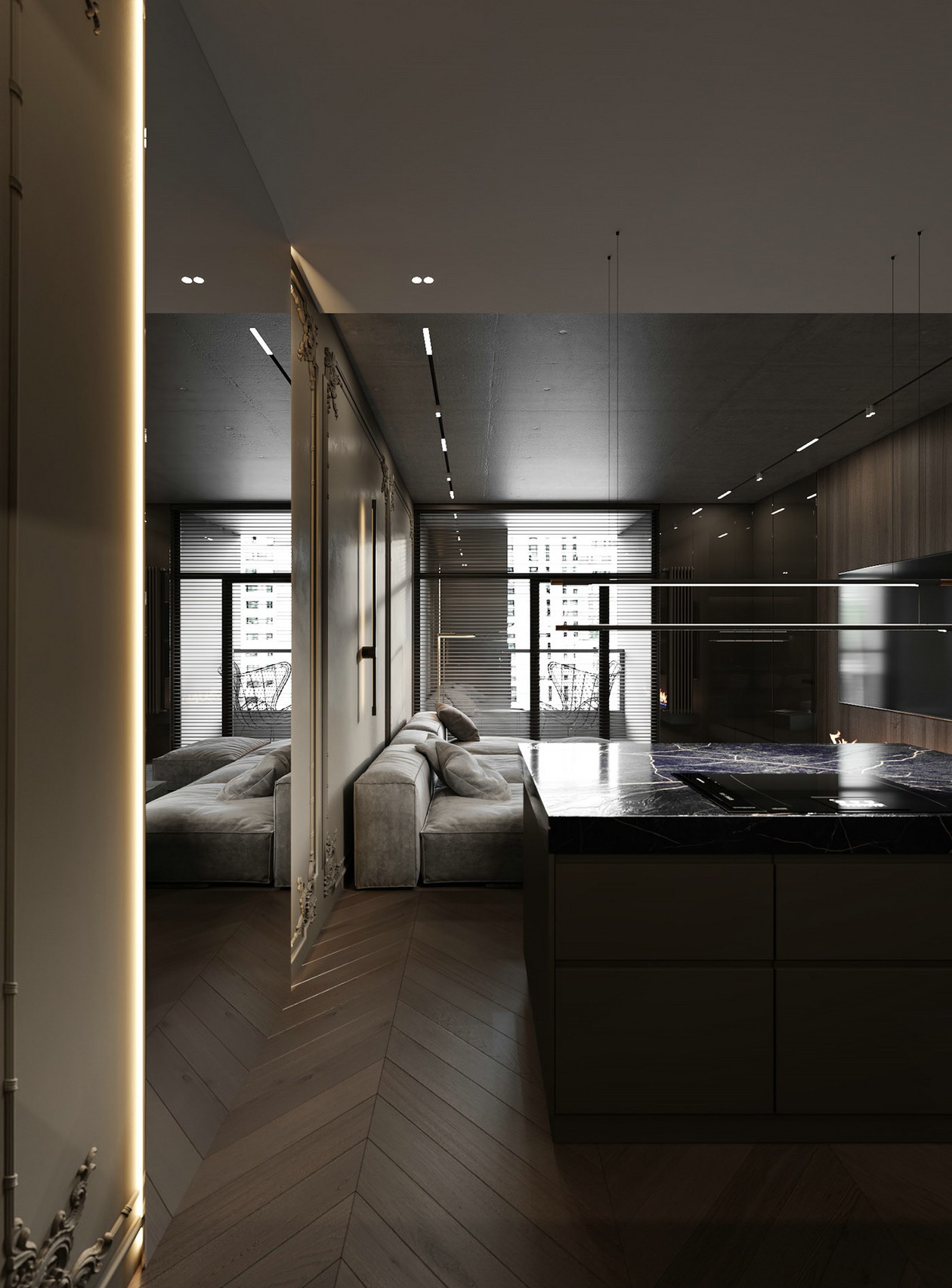 深色系住宅设计-8