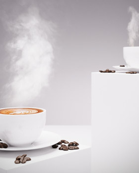 Coffee Cup 3D建模与贴图