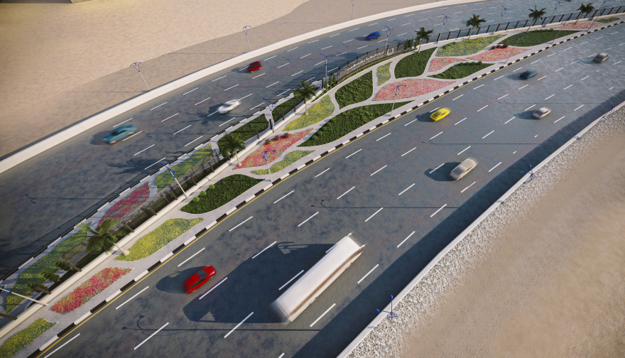 城市欢迎标志,花园丨埃及丨ABDULRHMAN ASHRAF-4