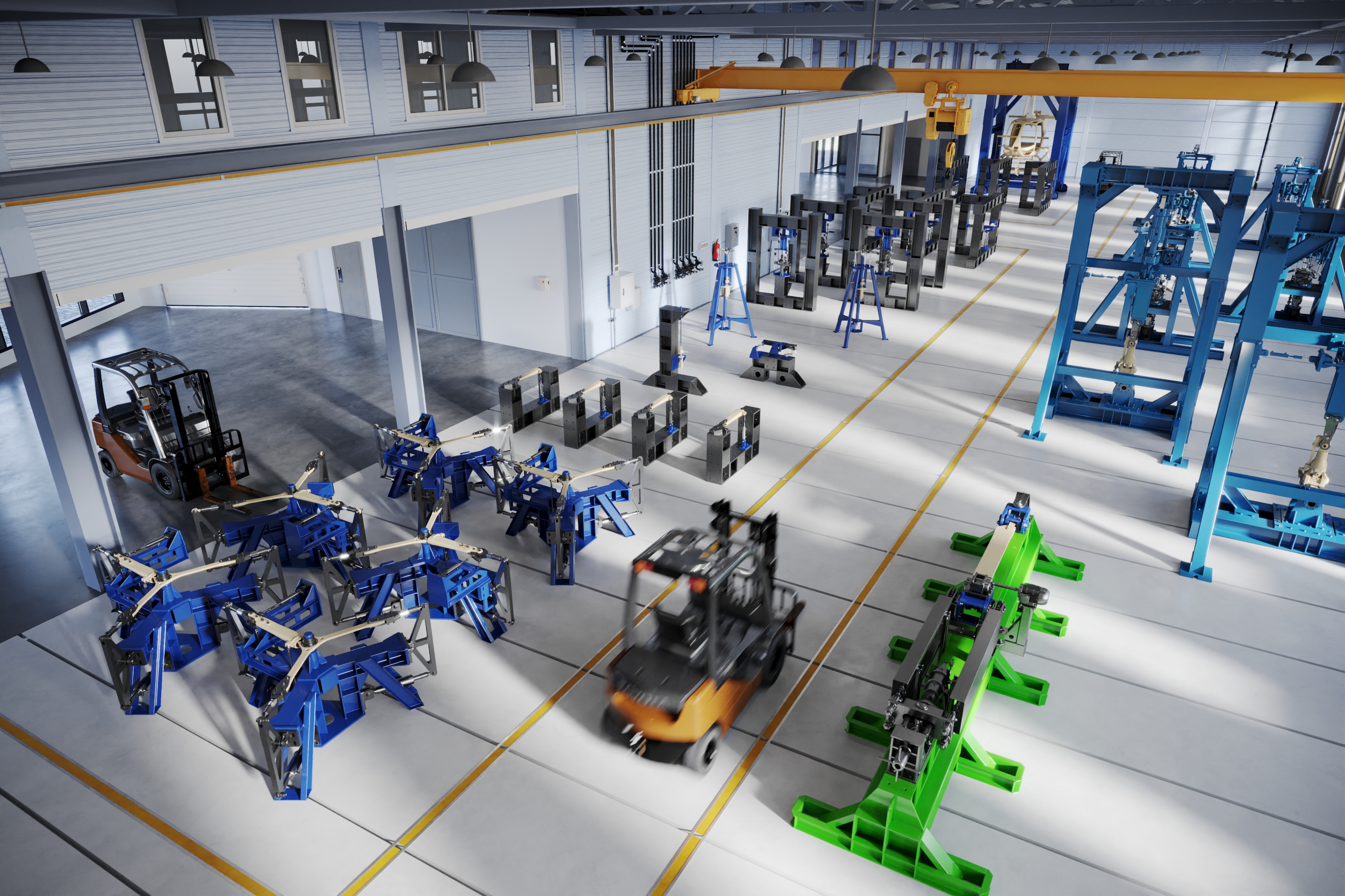 Industrial Hangar Rendering-0