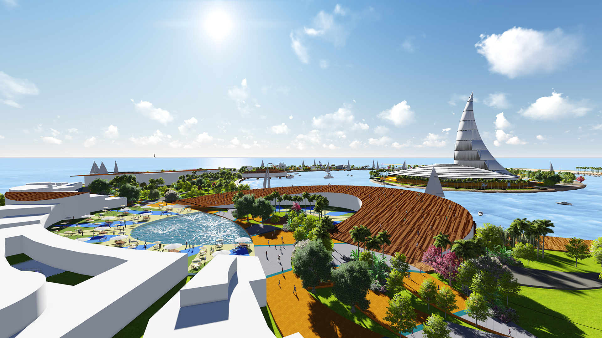 生态地平线度假村丨埃及丨开罗大学区域与城市规划学院城市设计系-34