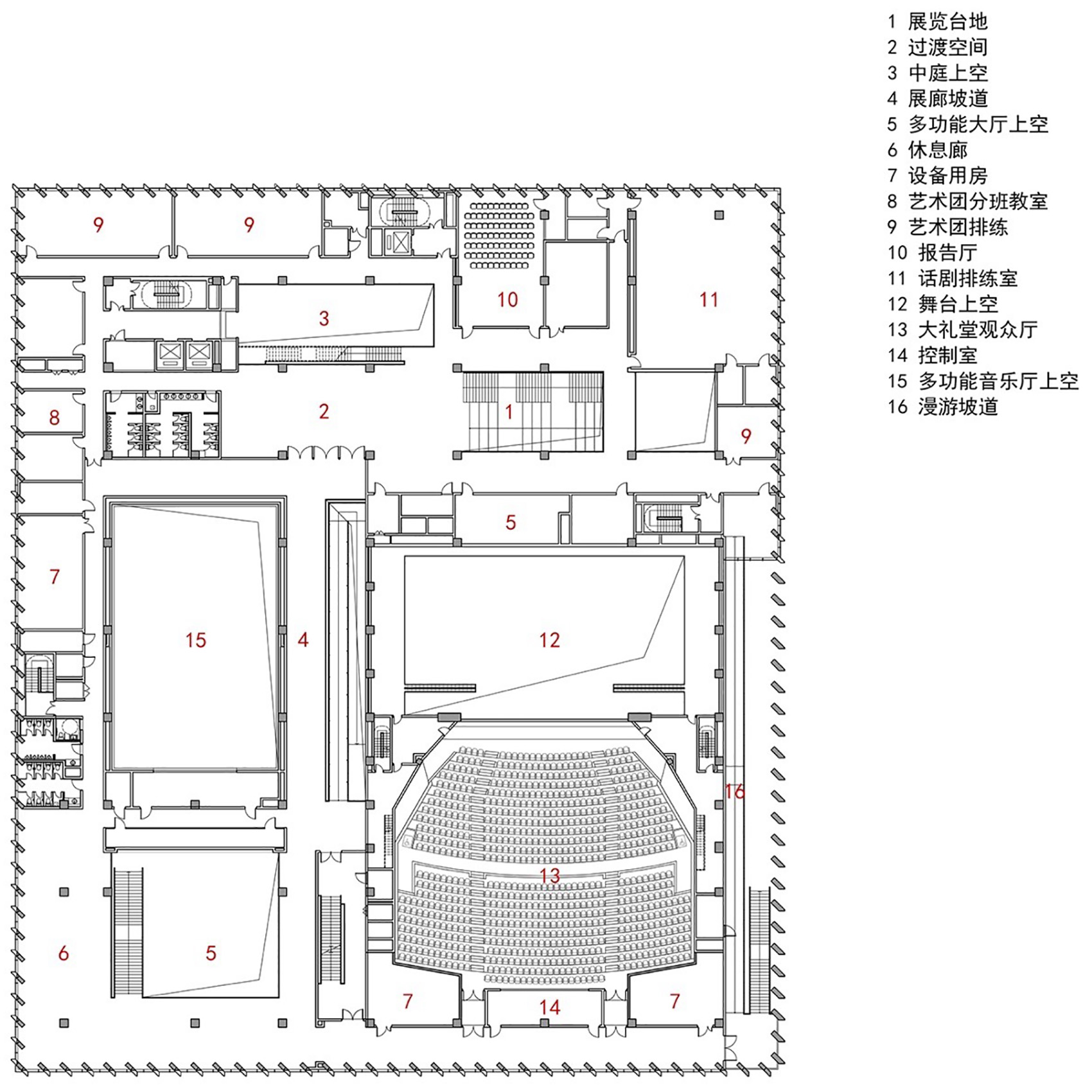 同济大学艺嘉楼（嘉定校区学生活动中心）丨中国上海丨同济大学建筑设计研究院（集团）有限公司 麟和建筑工作室-107