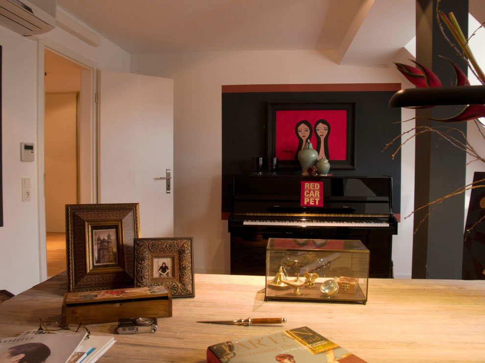 设计师在科隆的折衷主义公寓丨德国科隆丨安杰洛·德·博卡（比利时室内设计师）-1