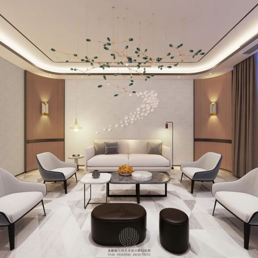 港式风格打造樟木头星岸销售中心,展现极致商业空间体验-61