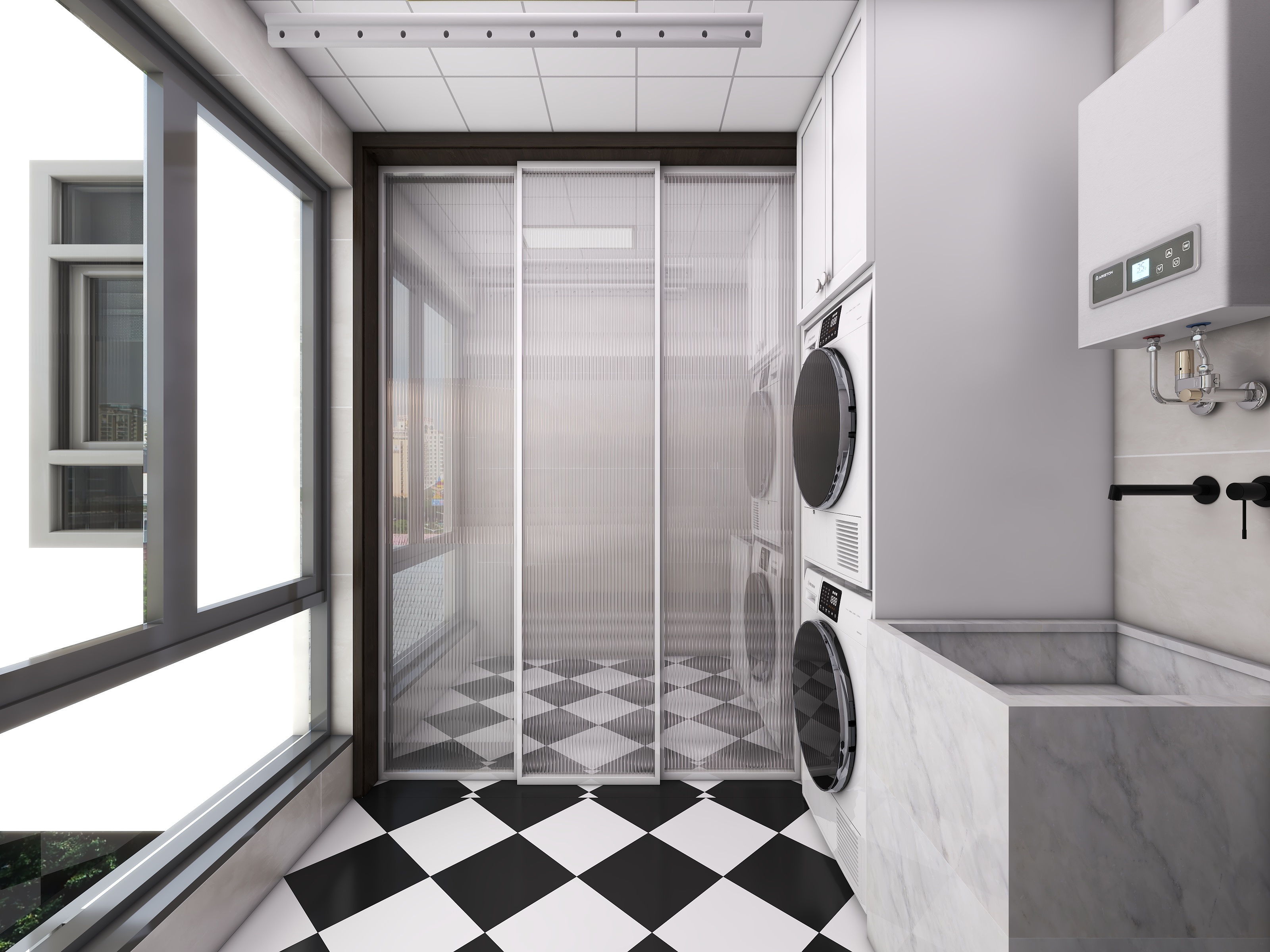 四川成都华府悦璟（115平方简约法式三居室）-61