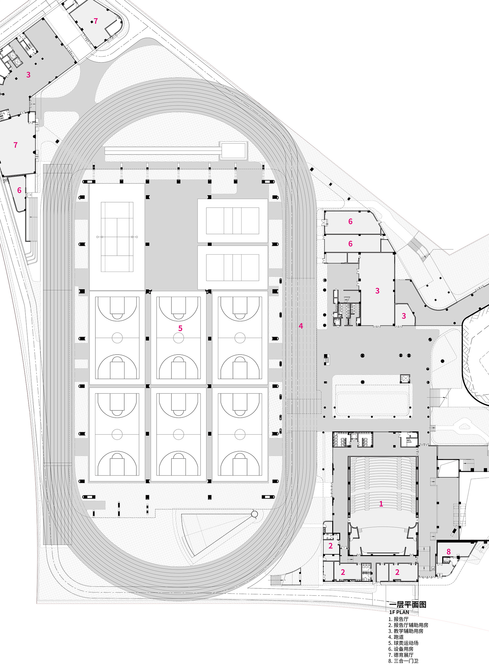 厦门市厦门大学附属科技中学五缘校区丨中国厦门丨厦门合立道工程设计集团一院一致建筑设计所-123