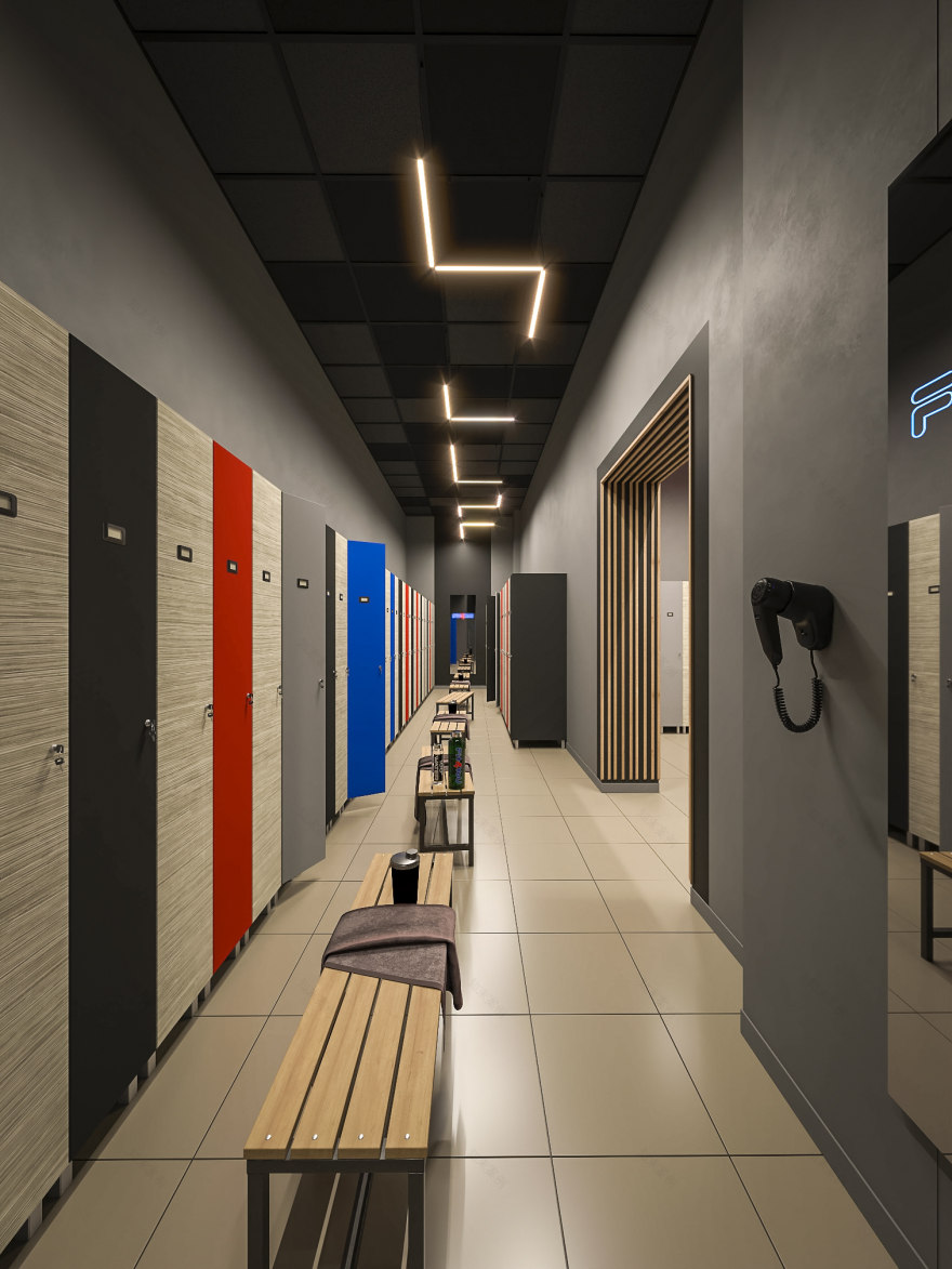 Fit4You 健身中心室内设计丨Planar Architecture Design Studio-7
