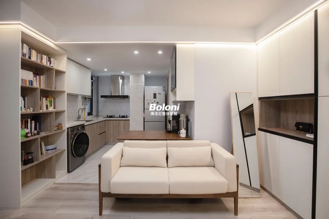 劲松二区简约北欧空间重组丨中国北京丨张静-2