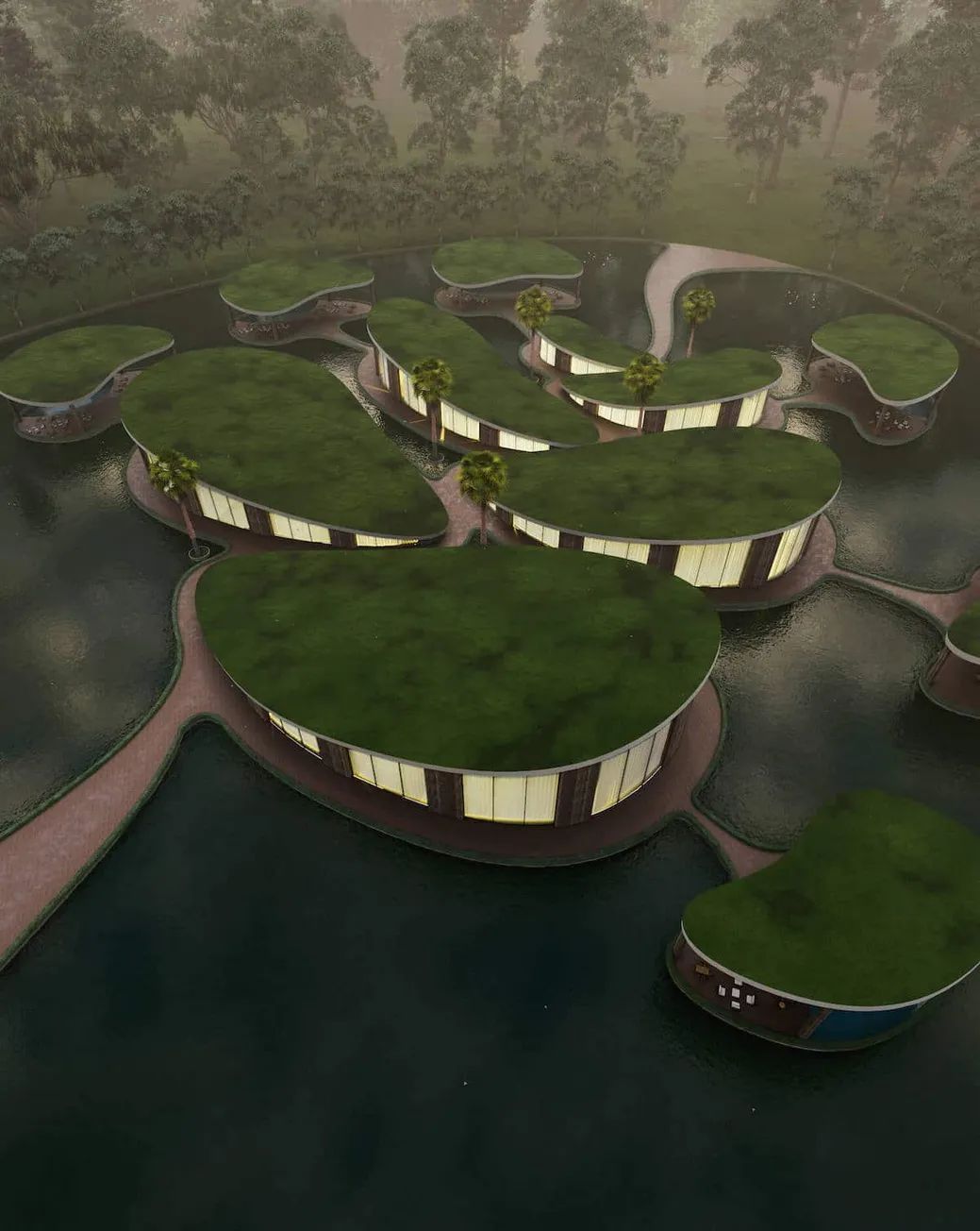 “生命之树”别墅群丨美国丨米拉德·埃什蒂亚吉-0