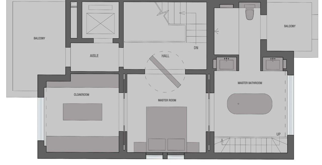 尚层装饰--北京泷悦长安别墅500m²-69