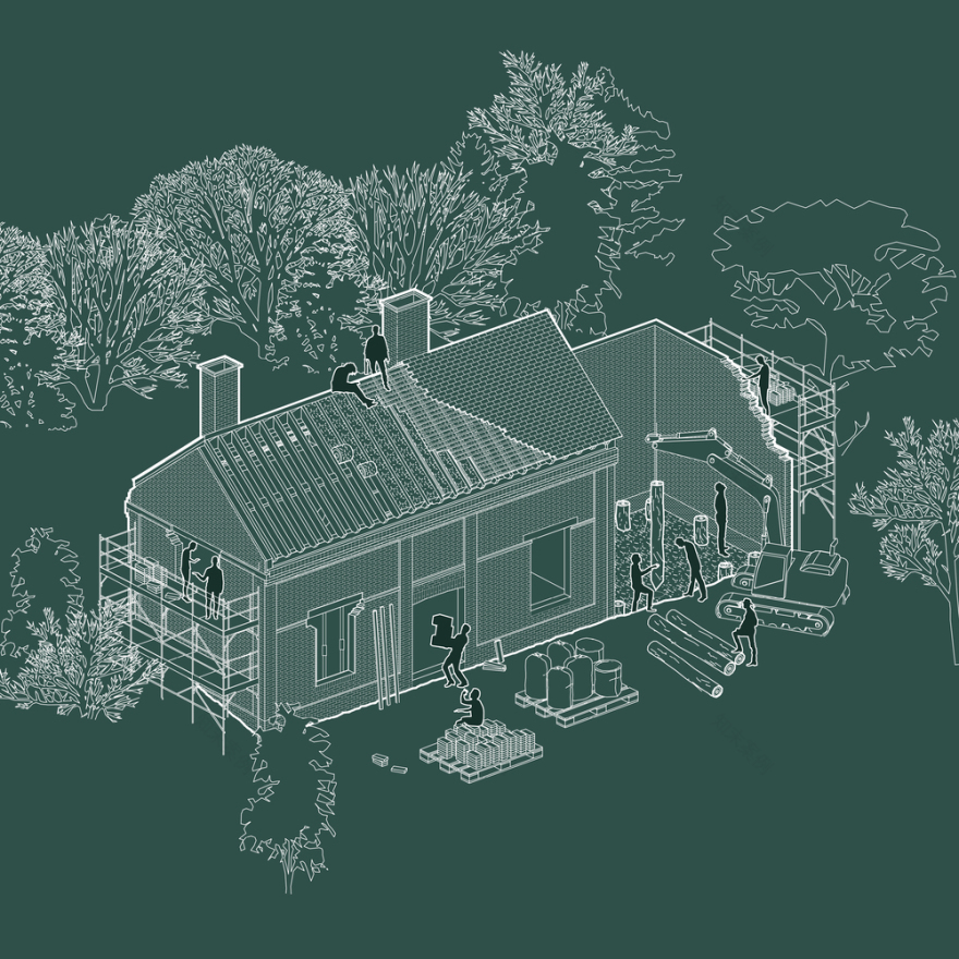 法国诺曼底"Le Costil"生态住宅丨Anatomies d’Architecture-35