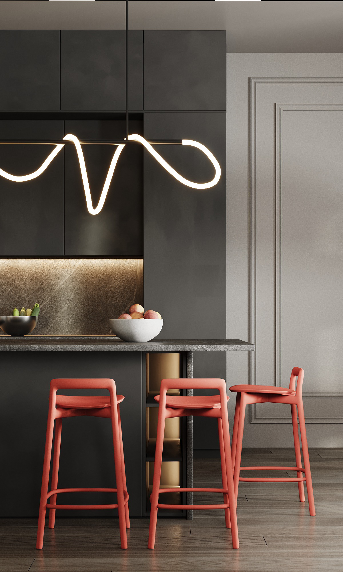 高级灰色系住宅设计 超高级！-4