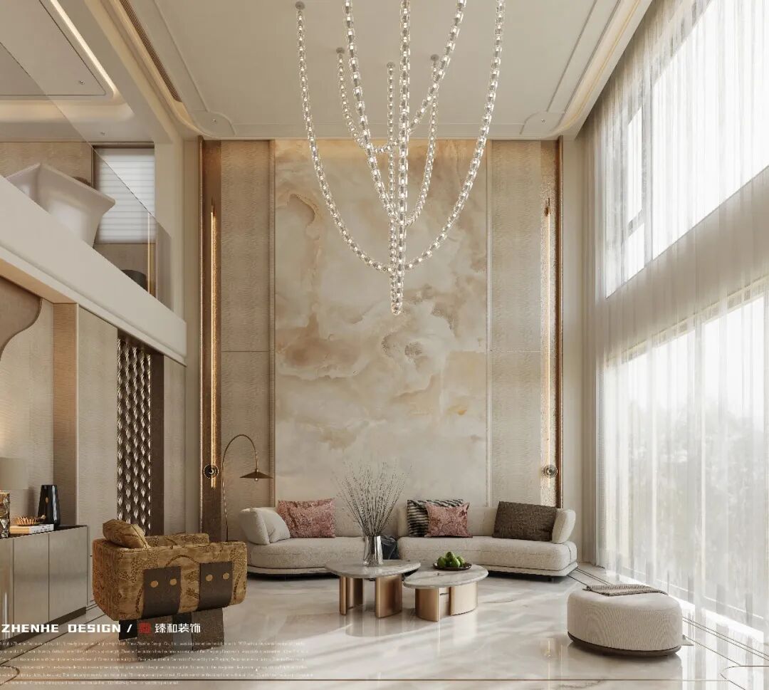 「臻和装饰」金塘300m²豪宅丨中国舟山丨宁波臻和装饰有限公司-15