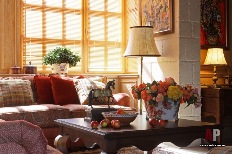 具有迷人乡村风格的住宅室内设计-11