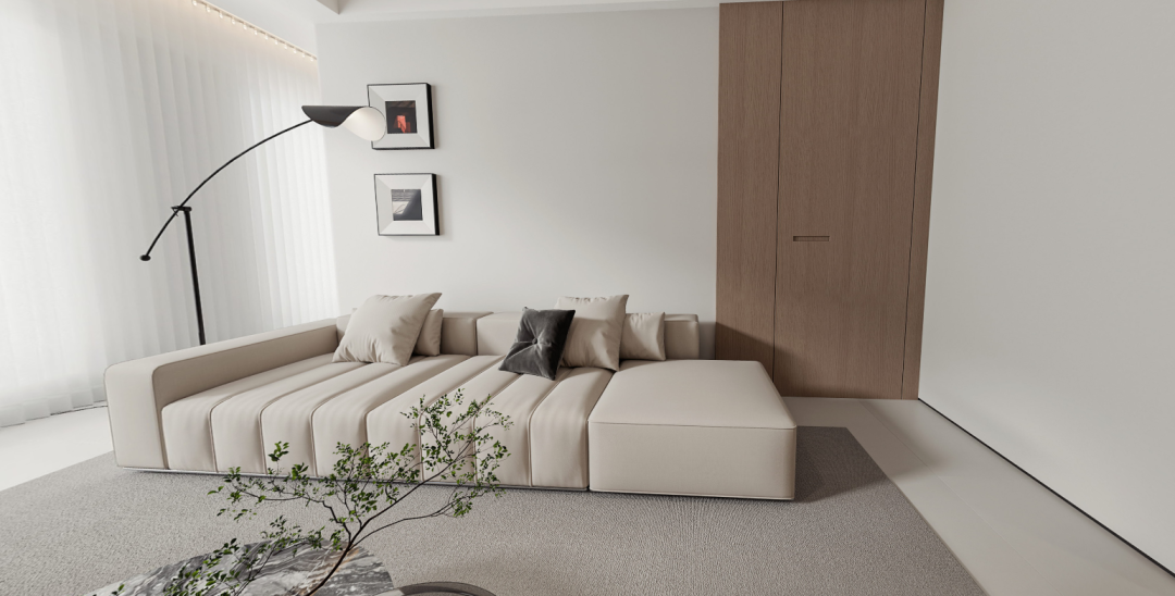 丽园作品｜滨江壹号：感受现代家居的简雅温润之美-12