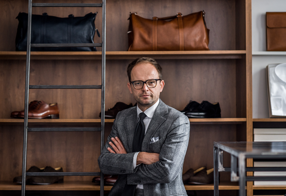 波兰手工男装店 Poszetka 室内设计-7