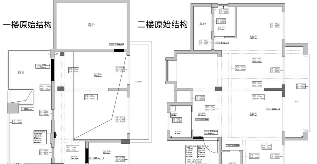 黑武士酷黑风格复式设计-0