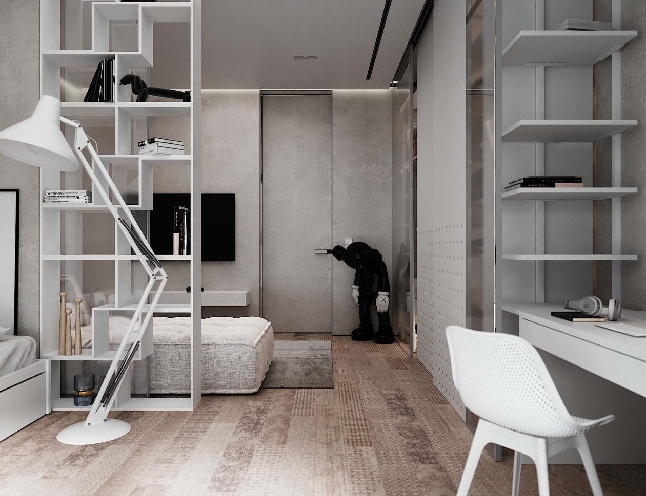 中性色系空间设计-20