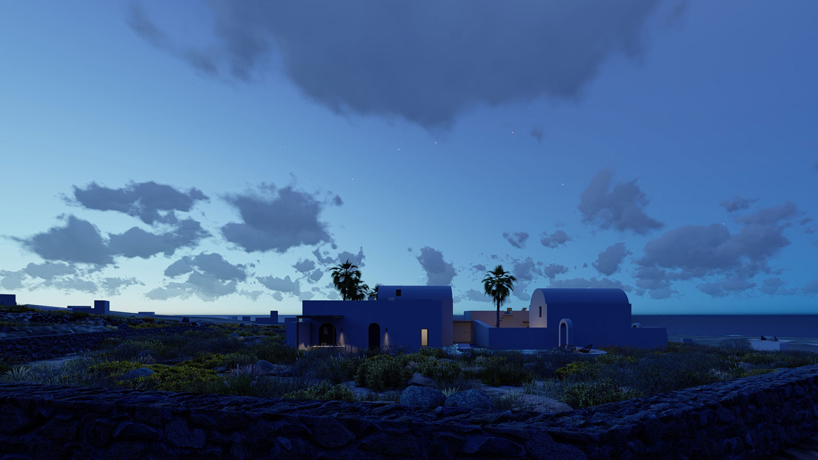 Arched residencies in Santorini island | iraisynn attinom-31