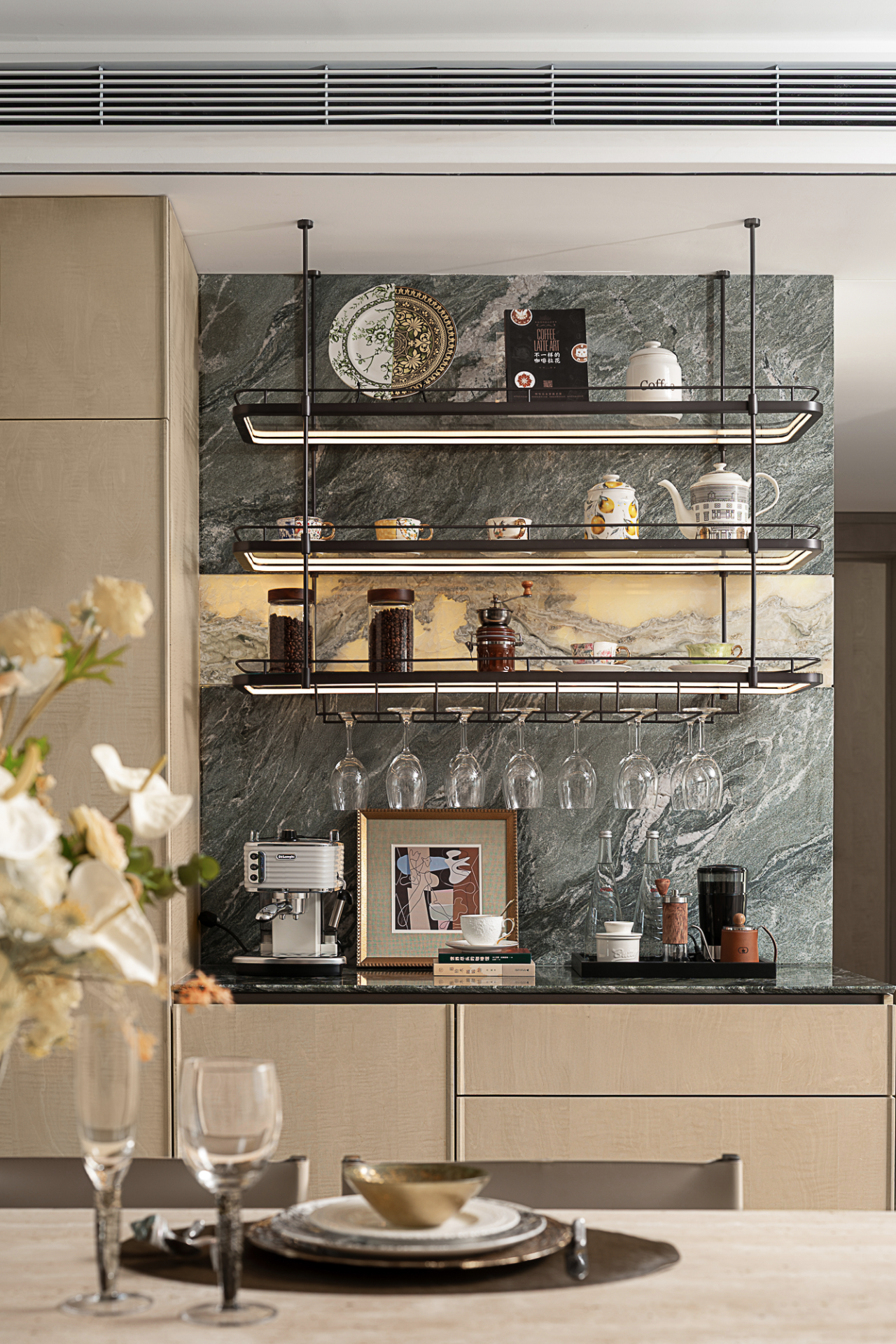 沈阳华润九悦二期174㎡样板间丨中国沈阳丨精装万景百年室内设计有限公司,软装北京靳朝晖设计有限公司-11