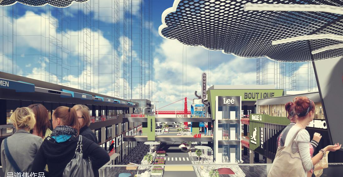 吕道伟操刀海口桫椤湾商业街 | 室内设计的新高峰-18