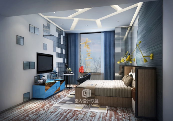 松桃精品商务酒店——广元酒店装修设计-3