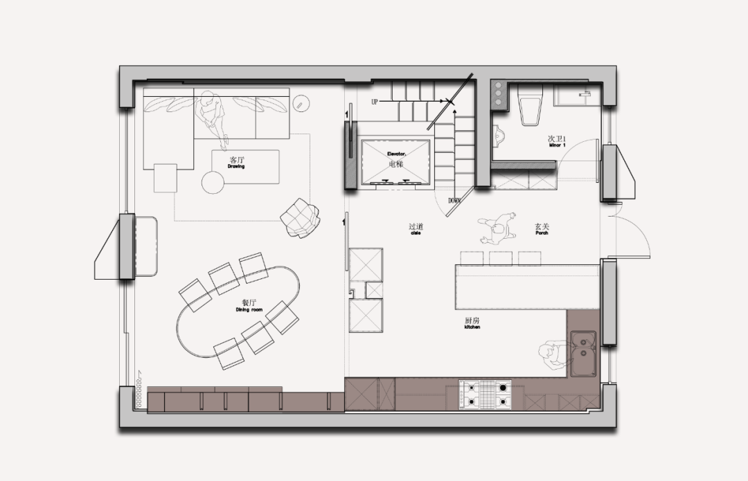 黑域奢境 · 杭州 320㎡港式轻奢别墅设计丨中国杭州丨物里空间设计事务所-98