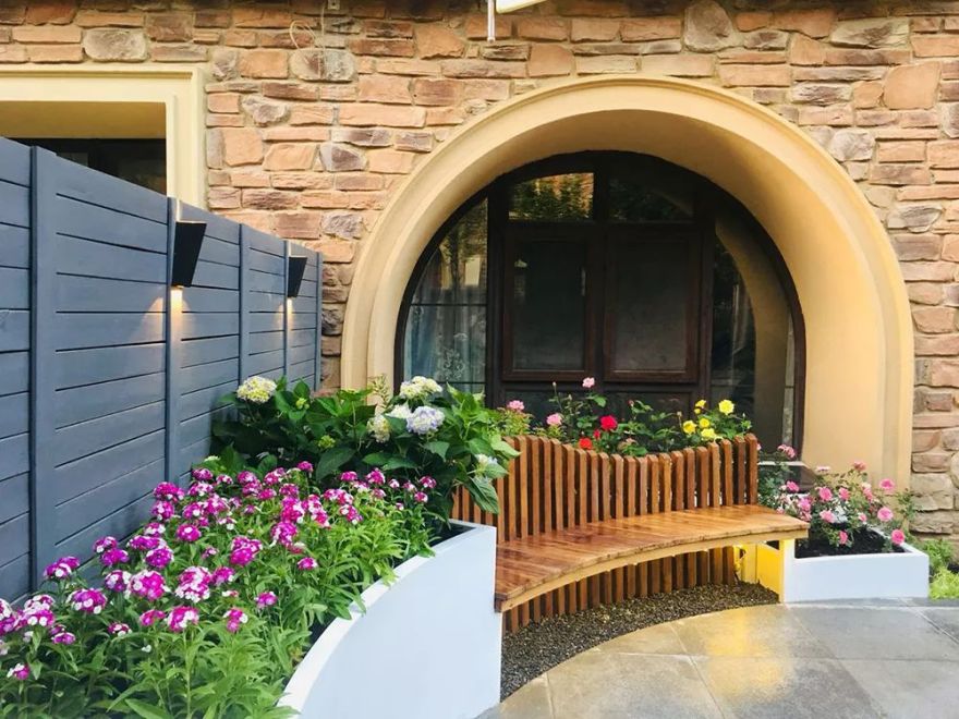 北京天竺新新家园现代风格花园设计-26