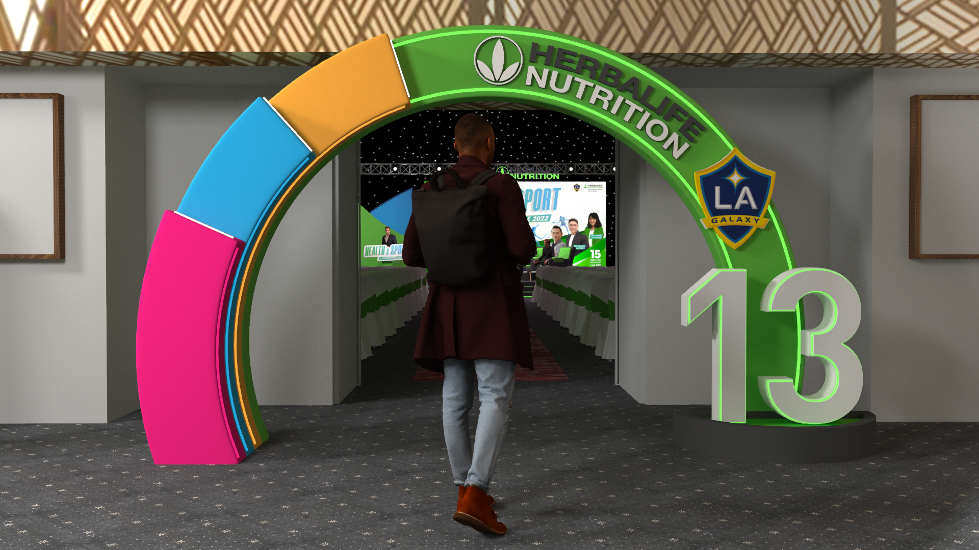 Herbalife LA Galaxy Visit-16