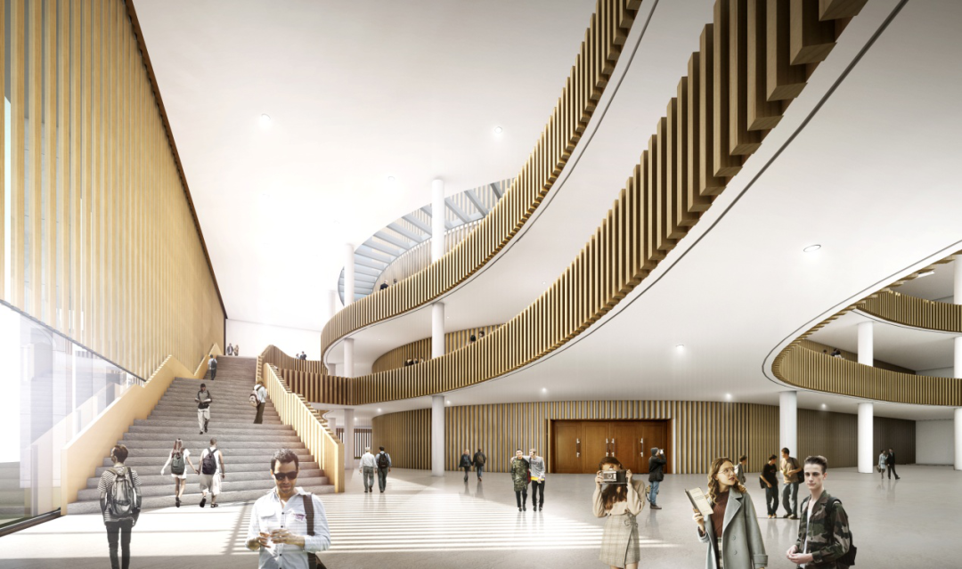 西区新城高级中学丨中国扬州丨华造设计-65